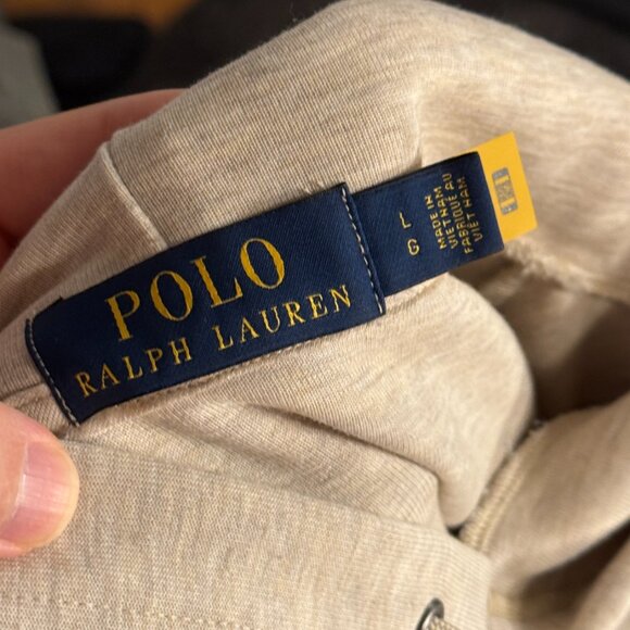 Polo Ralph Lauren Beige Large Hoodie - Picture 3 of 4
